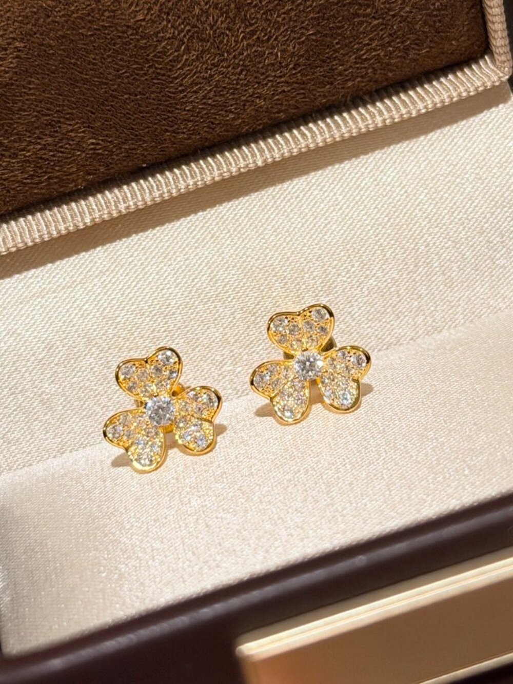 women Van Cleef & Arpels earrings